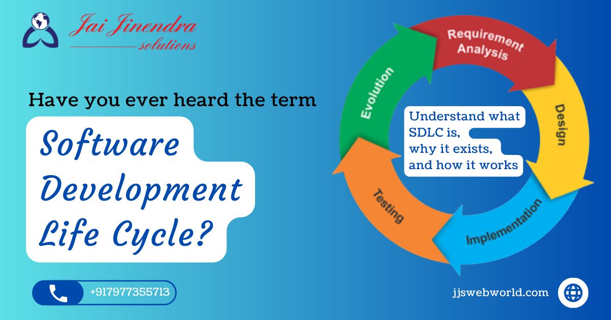 Have you ever heard the term software development life cycle?
